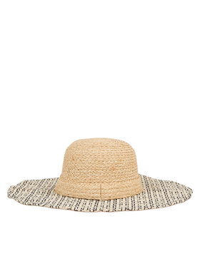 Tommy Hilfiger Klobuk Beach Summer Straw Hat AW0AW16042 Écru