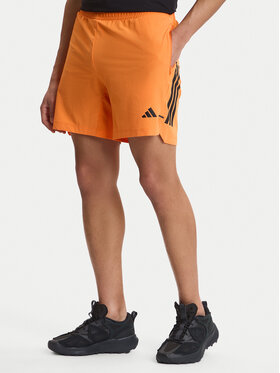 adidas adidas Αθλητικό σορτς D4T PrimeLift 3 Stripes KA1197 Πορτοκαλί Regular Fit