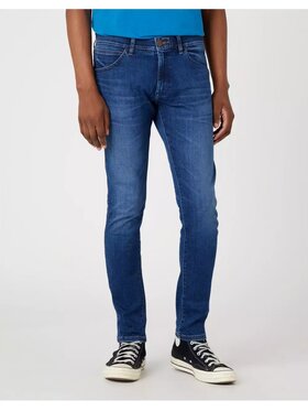 Wrangler Wrangler Jeansy BRYSON Niebieski Skinny Fit