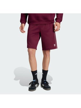 adidas adidas Szorty materiałowe 161893 Czerwony Regular Fit