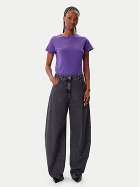 PINKO PINKO T-särk Basico 100373 A2RE Lilla Regular Fit