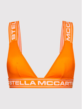 Stella McCartney Gornji Dio Kupaćeg Kostima Sporty Logo S7BY81570.84012 Narančasta