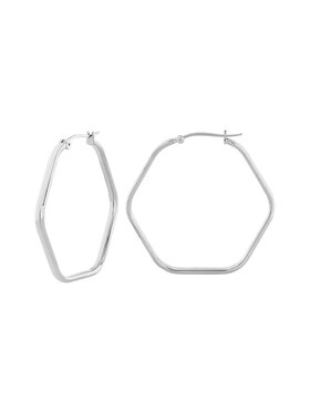 Breil Breil Orecchino HEXAGONIA Argento