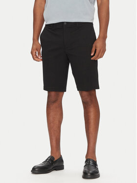 BOSS BOSS Szövet rövidnadrág S_Commuter-J 50511436 Fekete Slim Fit