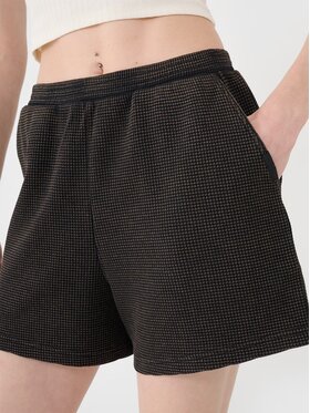 4F 4F Σορτς υφασμάτινο 4FRSS25TSHOF699-20S Μαύρο Oversize