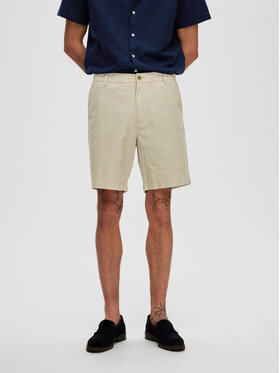 Selected Homme Selected Homme Kratke hlače 16088251 Bež Regular Fit