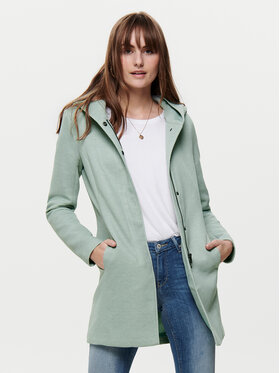 ONLY ONLY Kevad-sügis mantel Sedona 15142911 Roheline Regular Fit