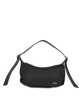 Calvin Klein Calvin Klein Kleine Umhängetasche Wide Strap Nylon Shoulder Bag Sm K60K611056 Schwarz
