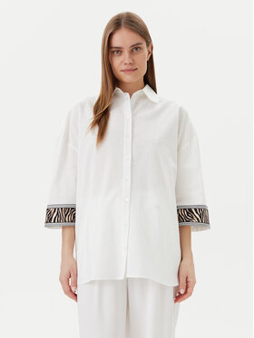 LOLA CASADEMUNT LOLA CASADEMUNT Camicia LS2515036 Bianco Relaxed Fit