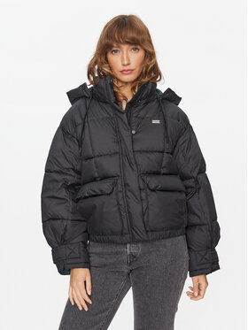 Levi's® Levi's® Winterjacke Baby Trapeze A5896-0002 Schwarz Regular Fit