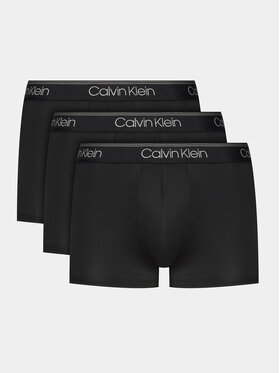 Calvin Klein Underwear Calvin Klein Underwear Komplet 3 par bokserek Low Rise Trunk 3Pk 000NB2569A Czarny
