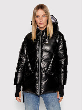 Diego M Diego M Пуховик 22IP-R267 Чорний Regular Fit