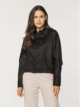 Willsoor Willsoor Koszula 61520 Czarny Original Fit