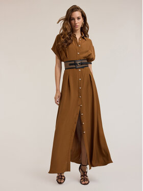 Motivi Motivi Vestito elegante 7253Q003419N022 Marrone Regular Fit