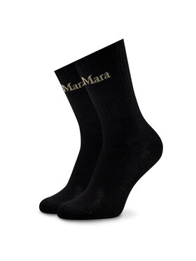 Max Mara Leisure Max Mara Leisure Vysoké dámske ponožky Enrico 355601266 Čierna