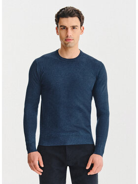 Pako Lorente Pako Lorente Sweter P25WN-2X-033 Granatowy Classic Fit