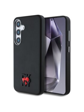 DKNY DKNY Etui na telefon Leather Heart of NY Czarny