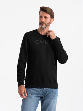 Ombre Ombre Mikina OM-SSPS-0181 Černá Regular Fit