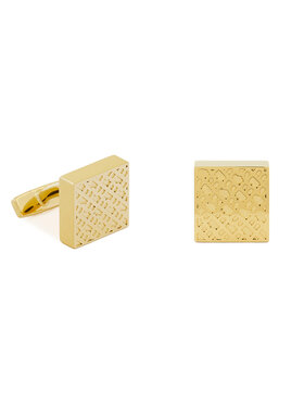 BOSS Boss Manžete za košulju B-Monogram4 50515399 Zlatna