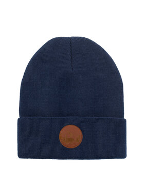 Kabak Kabak Czapka klasyczna beanie Granatowy