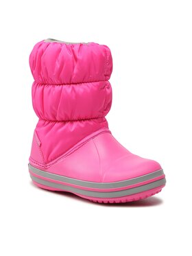 Crocs Crocs Śniegowce Winter Puff Boot Kids 14613-6TR Różowy