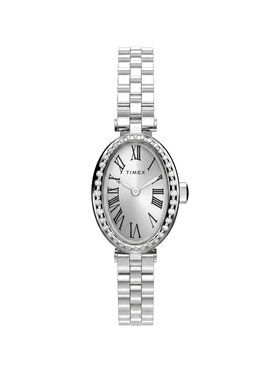 Timex Timex Zegarek TW2Y90000 Srebrny