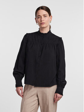 YAS YAS Camicia 26030892 Nero Regular Fit