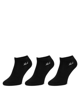 KARL LAGERFELD KARL LAGERFELD Kratke nogavice A4W47034 Črna