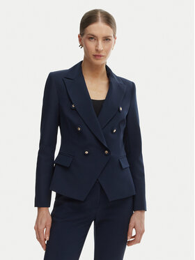 Rinascimento Rinascimento Marynarka CFC0127894003 Granatowy Slim Fit