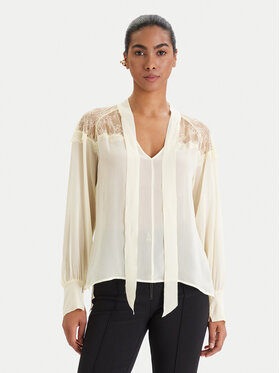 Patrizia Pepe Patrizia Pepe Särkpluus 8C0859/A692-Y478 Kollane Regular Fit