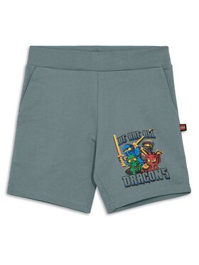 LEGO LEGO Pantaloni scurți sport 12011466 Verde Regular Fit