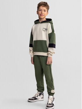 minoti minoti Zestaw 29FLEECE263 Khaki Regular Fit