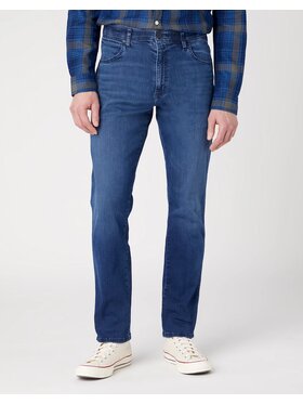 Wrangler Wrangler Jeansy RIVER Niebieski Slim Fit