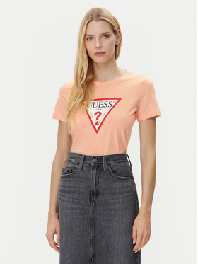 Guess Guess T-Shirt W1YI1B I3Z14 Korallenfarben Regular Fit