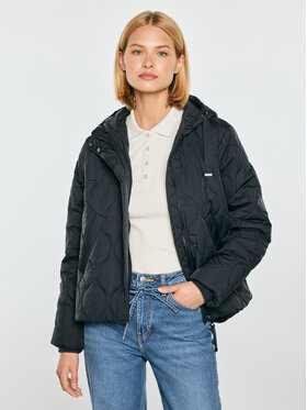 BIG STAR BIG STAR Kurtka zimowa WINTERA Czarny Basic Fit