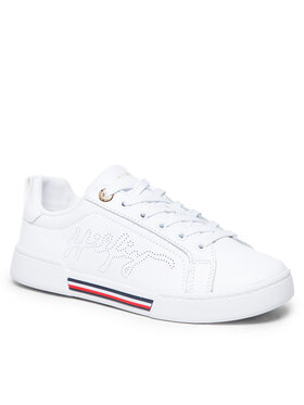 Tommy Hilfiger Tommy Hilfiger Sneakers Elevated Sneaker FW0FW05925 Weiß