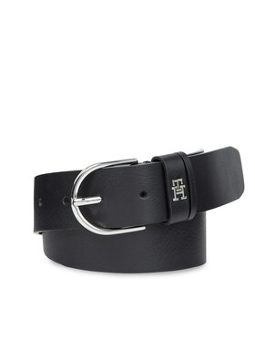 Tommy Hilfiger Tommy Hilfiger Дамски колан Th Timeless 3.5 AW0AW15387 Черен