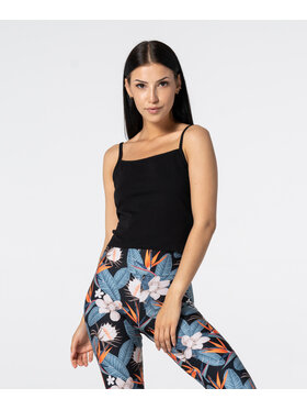 Carpatree Carpatree Top BasicTop Czarny Fitted Fit