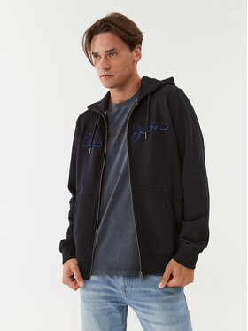 Pepe Jeans Pepe Jeans Bluza Ryan Zip PM582329 Granatowy Regular Fit