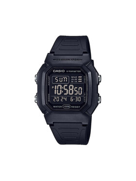 Casio Casio Zegarek W-800H-1BVES Czarny