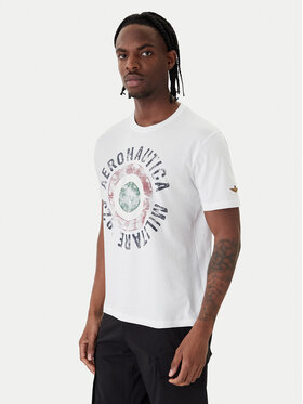 Aeronautica Militare Aeronautica Militare T-shirt 261TS2538UJ00727 Bianco Regular Fit