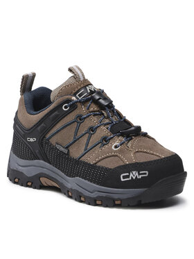 CMP CMP Trekkingi Kids Rigel Low Trekking Shoes Wp 3Q13244 Brązowy