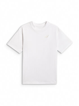 4F 4F T-Shirt SUMMER SPLASH Biały Loose Fit