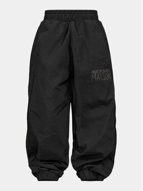 MADE BY SOCIETY MADE BY SOCIETY Spodnie materiałowe QUTE - P37779 Czarny Basic Fit