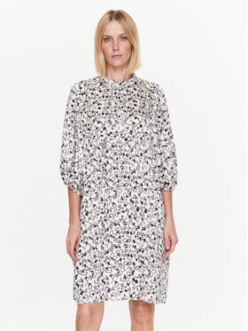 Bruuns Bazaar Bruuns Bazaar Sukienka codzienna Sarina BBW3370 Écru Regular Fit