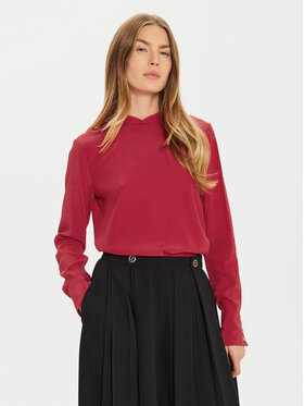 TWINSET TWINSET Bluse 242TT2341 Rot Regular Fit