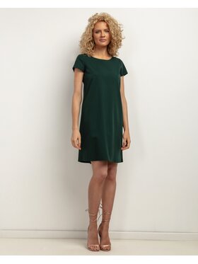 Tessita Tessita Sukienka koktajlowa SUKIENKA_T441 _10_3XL Zielony ciemny Loose Fit