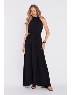 Made of Emotion Made of Emotion Sukienka koktajlowa M915 Czarny A-Line Fit