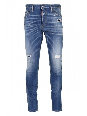 Dsquared2 Dsquared2 Jeansy S74LB1445 S30342 Niebieski Slim Fit