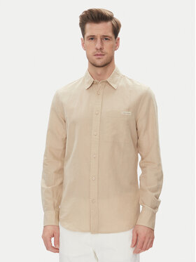 Calvin Klein Jeans Calvin Klein Jeans Hemd J30J327295 Beige Regular Fit